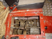  hydraulic pump will have to be detached from the gearbox and moved out of the way